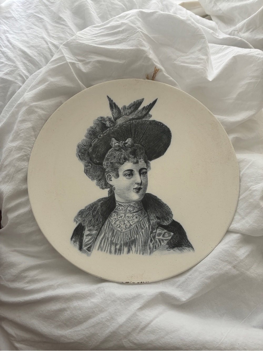 Decorative Plate with Portrait